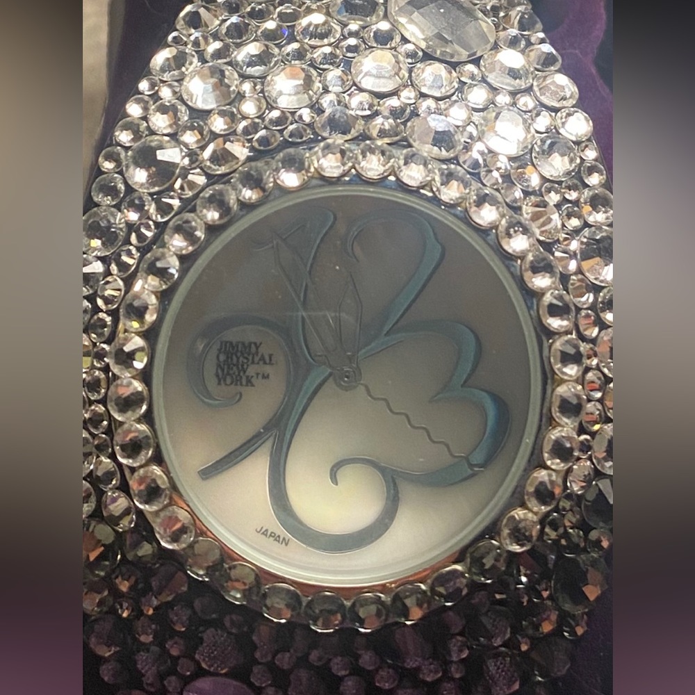 Jimmy Crystal New York - Crystal bangle watch